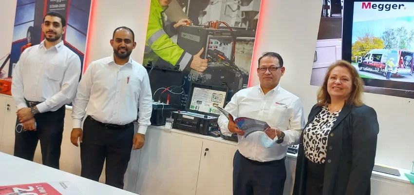 Interview with Mohammad Tariq, Dr. Diego Robalino and Silvia Paulino of Megger – Middle East Energy Exhibition 2022 Middle East Energy 2022 Megger