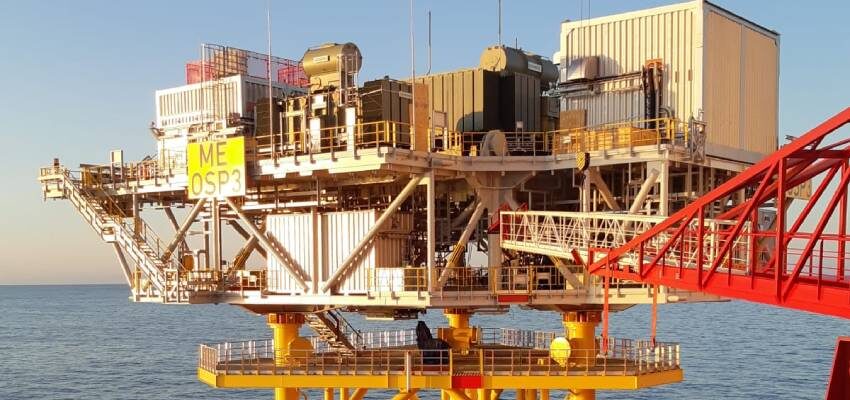 Moray East Installs the first of three Offshore Substation Platforms Moray East Substation