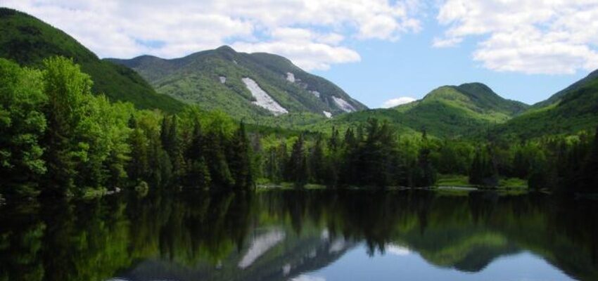 New York solidifies $4.5 B hydropower plans Mount Marcy Lake New York