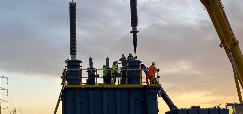 New transformers for Braybrooke Substation transformer delivery