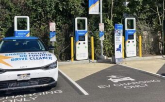 New York EV charging station