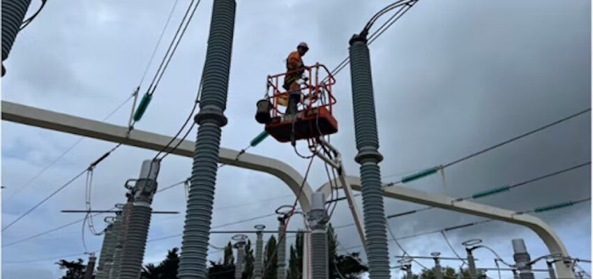 Damaged substation partly restored in New Zealand New Zealand Transpower substation repairs