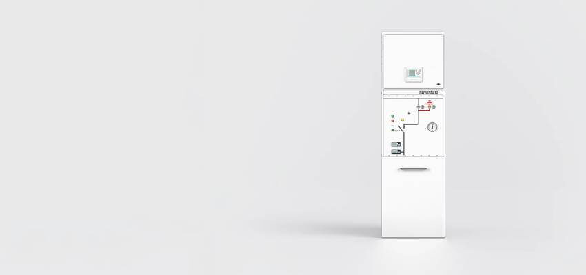 Nuventura presents medium voltage (up to 36 kV) gas insulated switchgear that replaces SF6 with dry air Nuventura