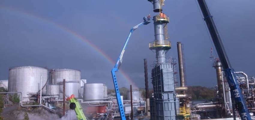 Nynas invests for reliable production and reduced GHG emissions Nynas Gothenburg furnace