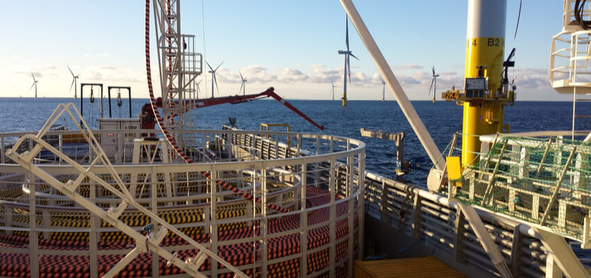 Fécamp变电站施工进度 Offshore