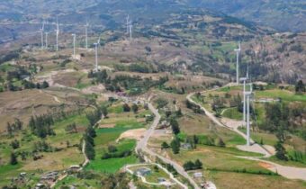 A wind power plant