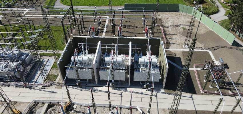 A giant transformer worth millions is on the grid