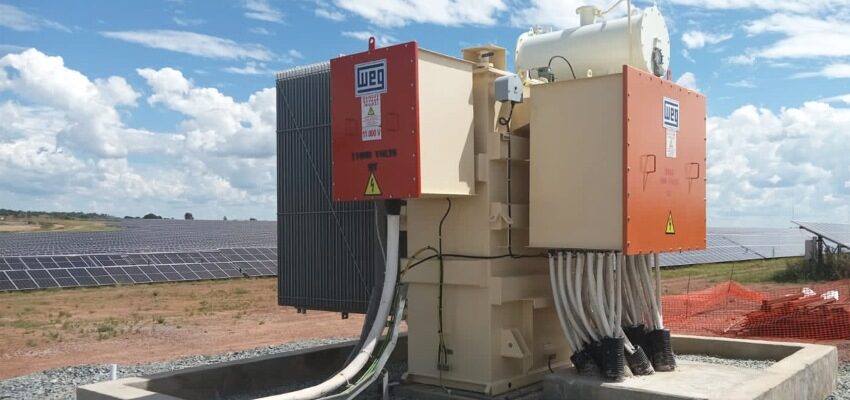 ZEST Weg develops special transformers for solar farm Solar plant transformer Zest WEG