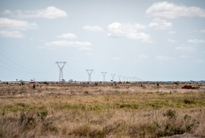 New substation and transmission line to power Kenya technopolis New substation and power line to power Kenya technopolis
