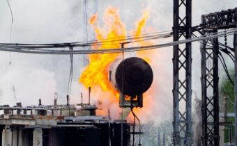 Substation fire in Ohio