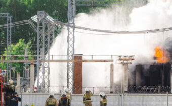 Substation fire in Inverness causes power outage