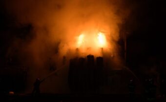 Transformer explosion causes injury