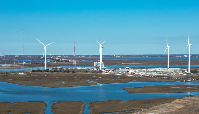 Onshore construction begins at Island Beach State Park for wind farm Onshore construction begins at Island Beach State Park for wind farm