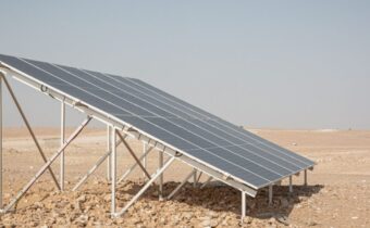 Progress in building the Manah solar project