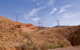 Transmission line between Tajikistan and Uzbekistan