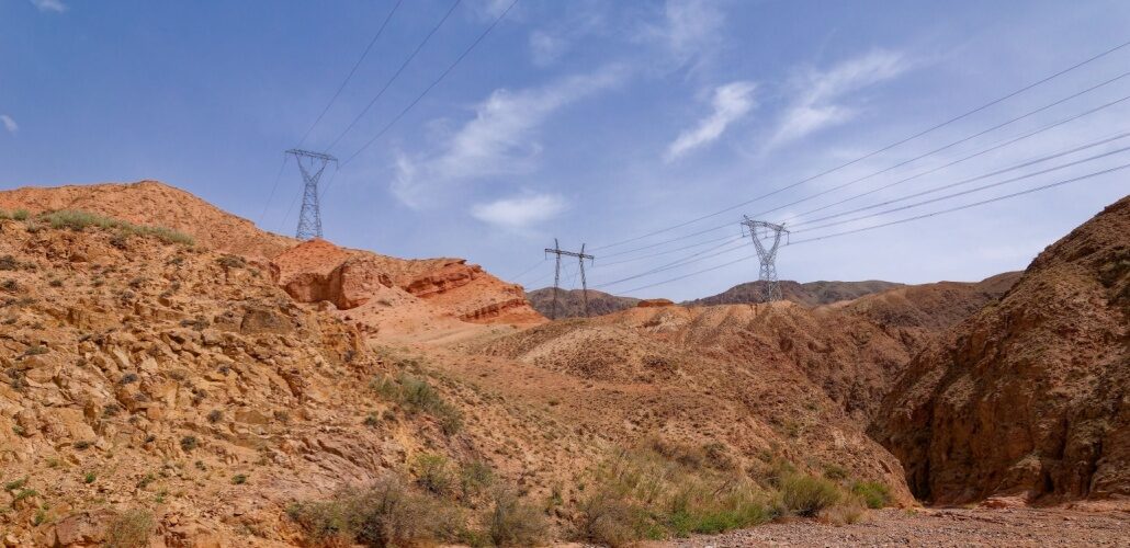 Transmission line between Tajikistan and Uzbekistan Transmission line between Tajikistan and Uzbekistan