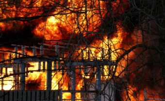 Russia substation attacked by drones