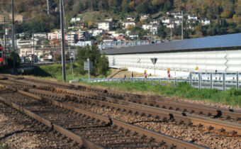 Sun-Ways’ railway track solar panels Sun-Ways' railway track solar panels
