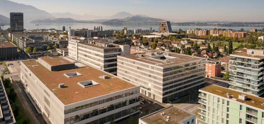 Siemens commits to making Smart Infrastructure HQ carbon neutral Siemens HQ Zug Campus