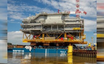 Smulders Saint-Brieuc offshore substation