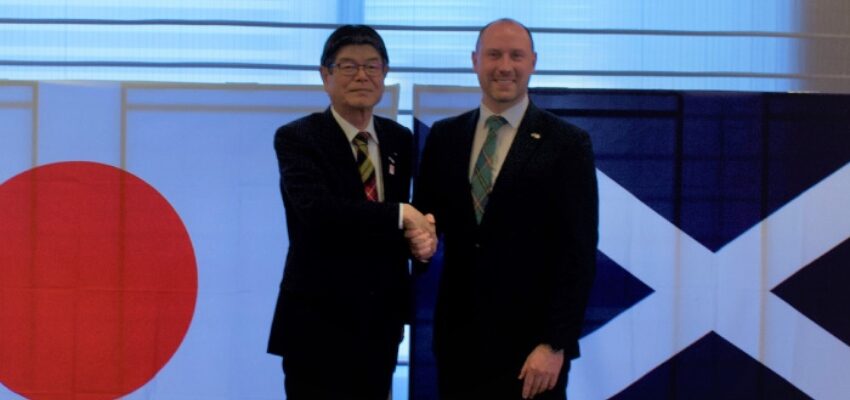 Sumitomo Electric opens new factory in Scotland Sumitomo Electric Osamu Inoue_Neil Gray