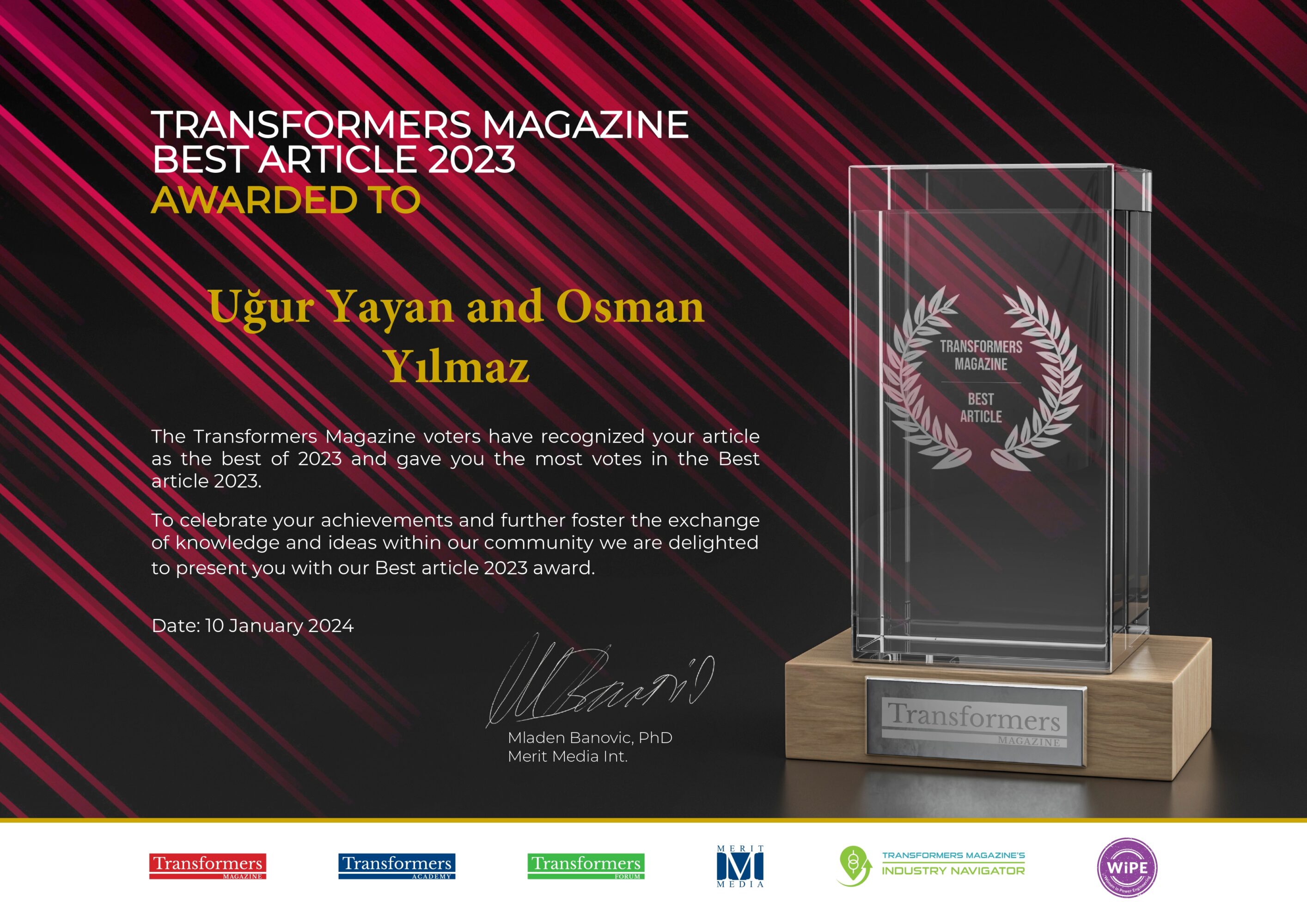 Best article 2023