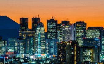 Tokyo Japan skyline