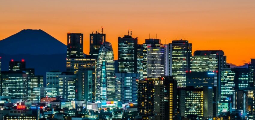 Japan plans to invest $50 B in electricity grid by 2050 Tokyo Japan skyline