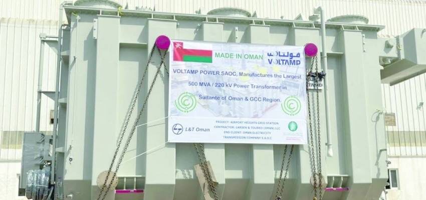 First 500 MVA / 220 kV power transformer