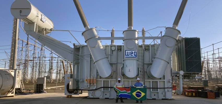 WEG transformer arrives to South Africa