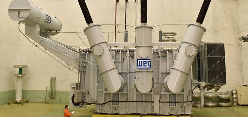 WEG´s largest transformer ever produced will be used in Africa WEG transformer