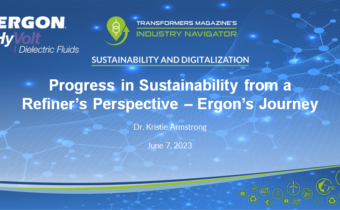 Kristie Armstrong, Ergon: Progress in Sustainability from a Refiner’s Perspective – Ergon’s Journey Dr. Kristie Armstrong, Ergon