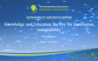 Marius Grisaru, Micafluid: Knowledge and Education the key for transformer sustainability Micafluid, Marius Grisaru
