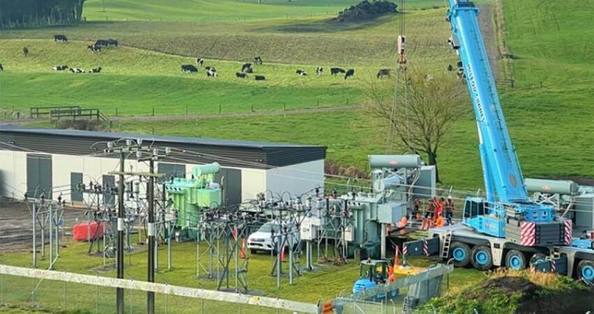 Powerco Putaruru Substation gets new transformer