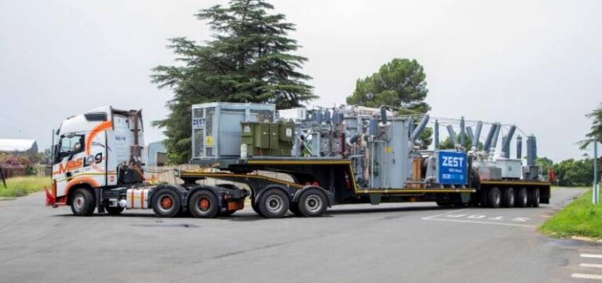 Zest WEG delivers its biggest mobile substation Zest WEG