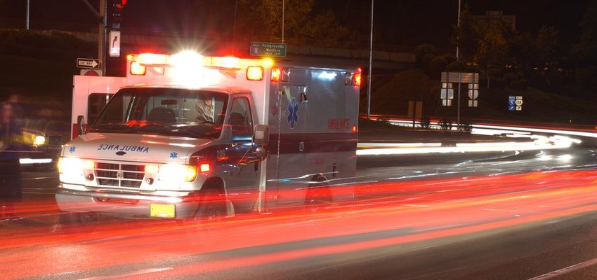 Lineman critically injured while fixing transformer Ambulance