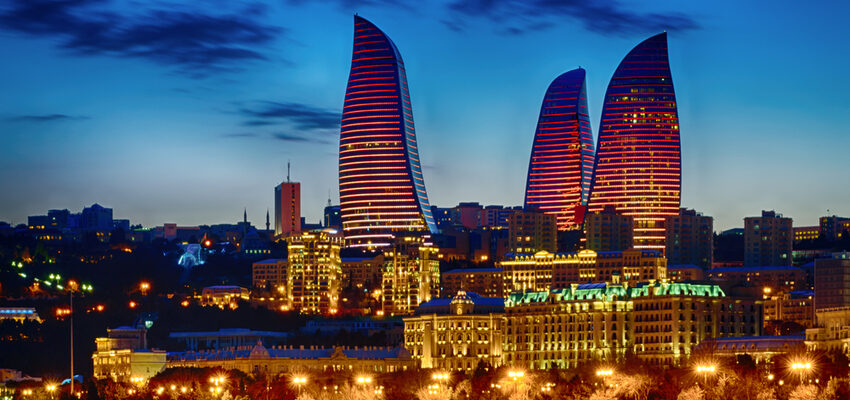 Power substation under reconstruction Azerbaijan