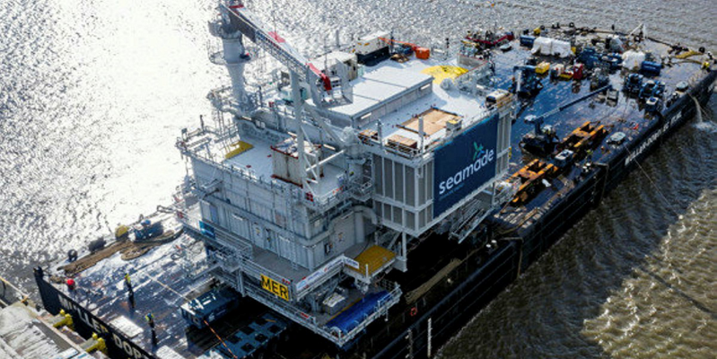 Substation for Belgium’s largest offshore wind project sets sail belgium