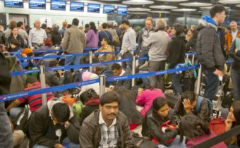 busy airport