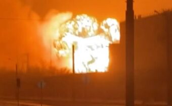 Transformer explosion causes fire at Chelyabinsk factory