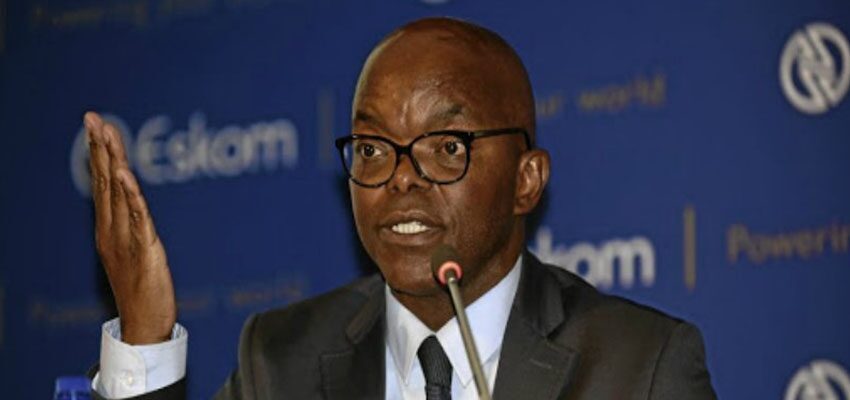 Eskom CEO Phakamani Hadebe resigns