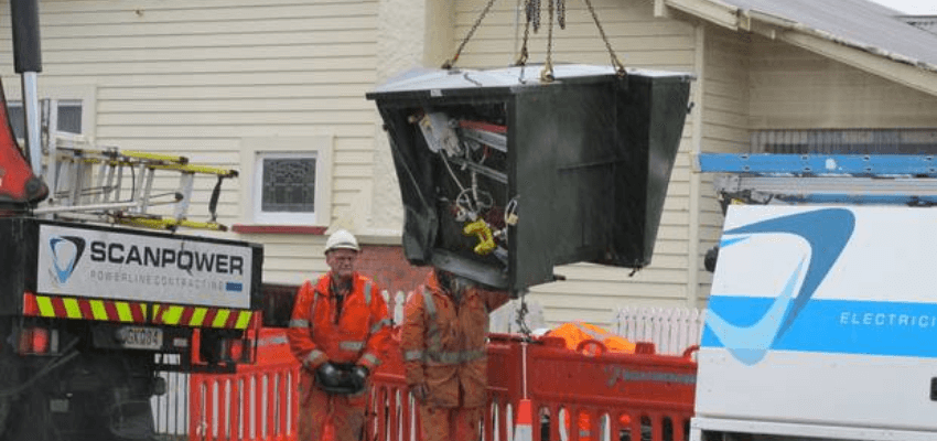 Car crash causes power outage in Dannevirke damaged transformer