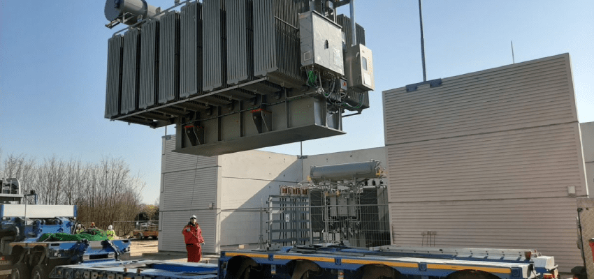Giant 40 MW transformers to ease pressure on grid Giant transformer