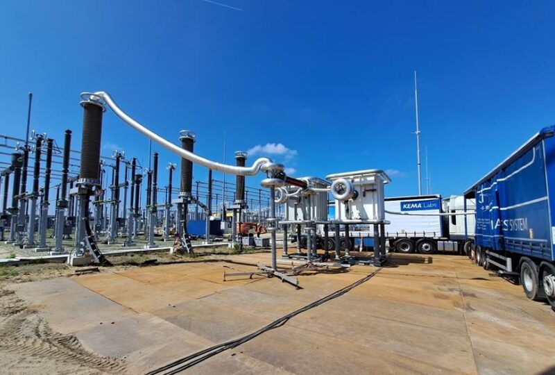 TenneT connects North Sea wind farms with crucial testing by KEMA Kema