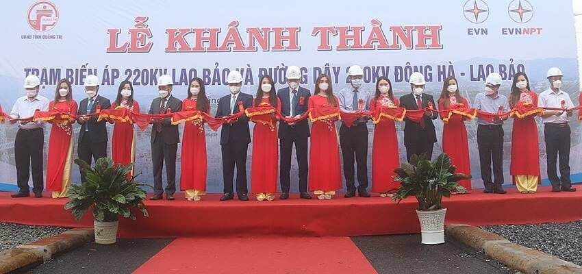 Lao Bao 220 kV substation inaugurated