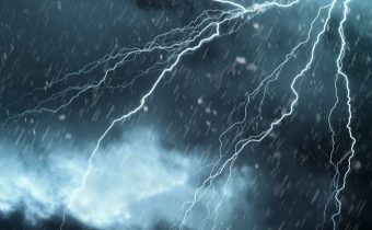 Transformer damage due to bad weather lightning