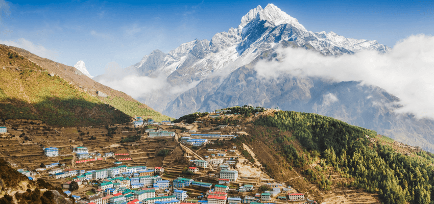 阿伦三号输电线路的土地征用 nepal