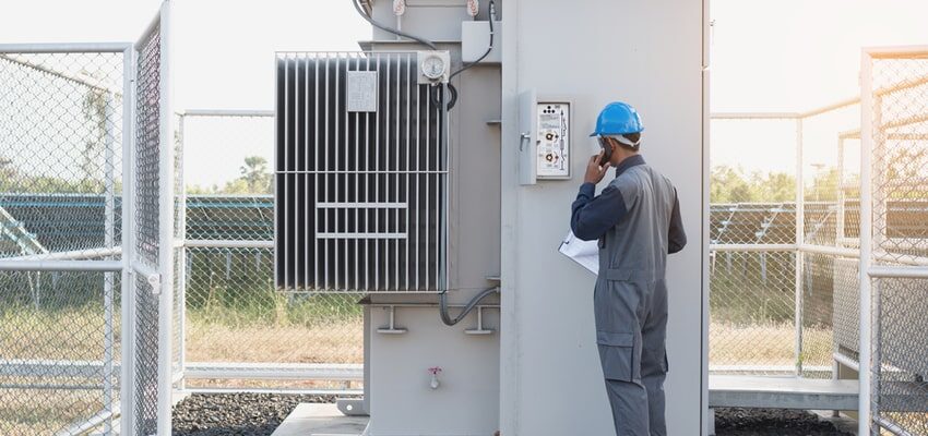 Repairs on 132 / 33 kV transformer in Sokoto substation Nigeria