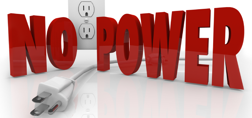 Power outage planned due to transformer maintenance no power