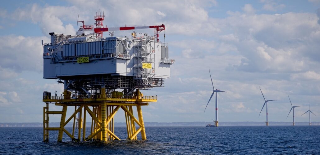 Greater Changhua 2b & 4 offshore substation installed offshore substation